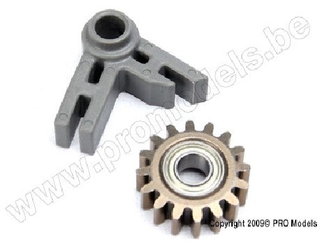 Gear, idler/ idler gear support/ bearing (pressed in)