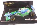 Miniature de Formule 1 Benetton Ford B193B J.J. Lehto 1/43 - Minichamps