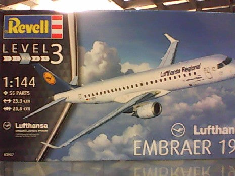 EMBRAER 190 LUFTHANSA 1/144