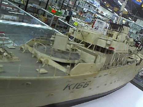 Maquette H.M.C.S Snowberry K.166 Corvette Canadienne 1943 1/72