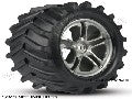 Tires, Maxx Chevron 3.8" (2) (fits Revo/Maxx series)