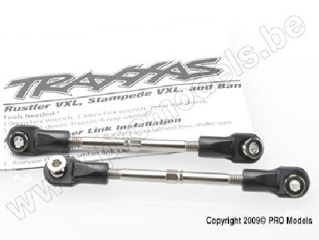 Turnbuckles, toe link, 59mm (78mm center to center) (2) (assembl