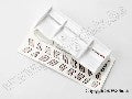Wing, 1/16 E-Revo (white)/ decal sheet