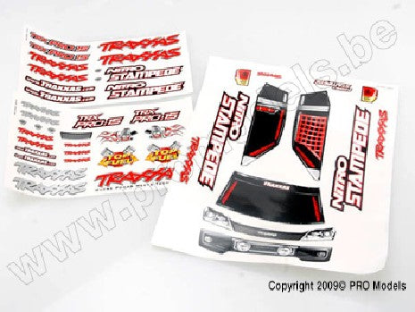 Decal sheets, Nitro Stampede