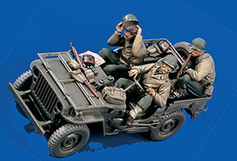 EQUIPAGE JEEP WILLYSx3   1/35