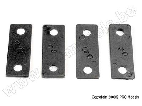 Wedges, anti-squat (1.5 & 3.0 degree) (2 each)