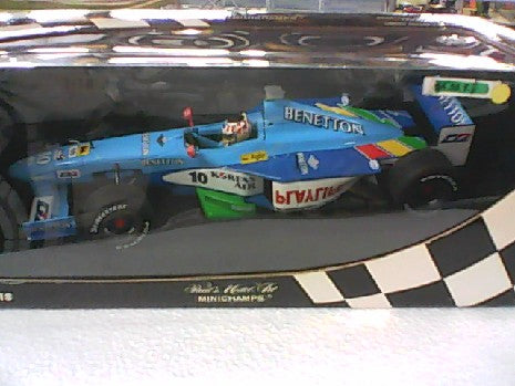 MINICHAMPS BENETTON 99 WURZ 1/18 - Miniature de Formule 1