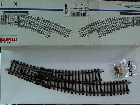 Courbe Gauchée V K pour Trains N - Accessoire Marklin
