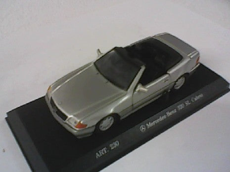 MERCEDES 320 SL CABRIO GRISE 1/43