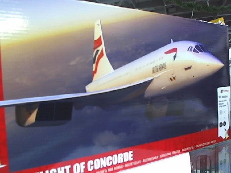 THE LAST FLIGHT OF CONCORDE 1/144