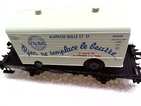 WAGON UFR MONO PORTEUR EP III REMORQUE FRIGO CHARENTES-POITOU