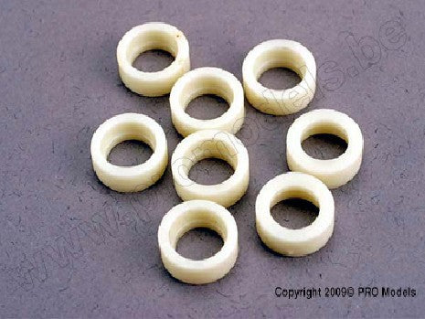 Bearing adapters (8) (allows use of lighter 5x8mm bearings in pl