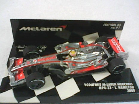 MCLAREN MERCEDCES MP4-23 HAMILTON 2008 1/43
