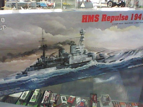 Maquette HMS Repulse 1/350 - Navire de Guerre Trumpeter