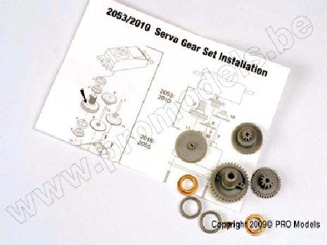 Servo gears (for 2055 and 2056 servos)