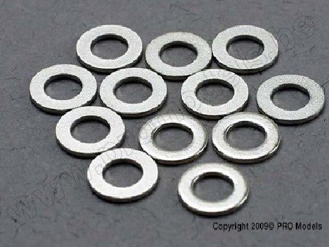 Washers, 3x6mm metal (12)