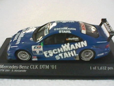 Miniature Mercedes CLK Coupe DTM 2001 - Minichamps 1/43