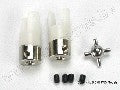 U- joints (2)/ 3mm set screws (4)