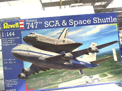 SPACE SHUTTLE & BOEING 747 1/144