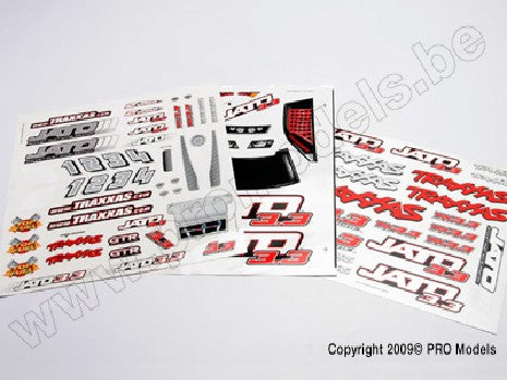 Decal sheet, Jato 3.3