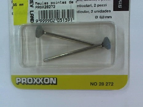 Meules Pointes en Carbure de Silicium pour Outils PROXXON - Ï 8,0 mm Axe 2,35 mm