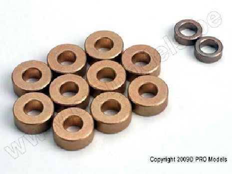 Oilite bushing set: 5x11x4mm (10), 5x8x2.5mm (2)