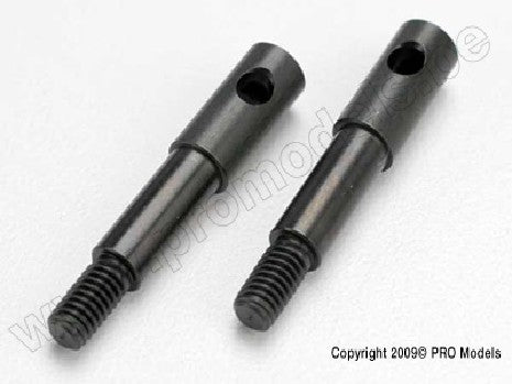 Wheel spindles, front (left & right) (2)