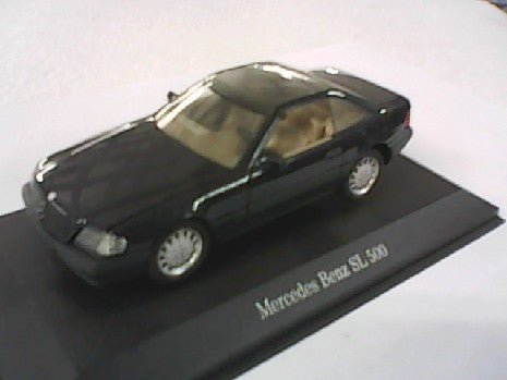 MB 500 SL TOIT TRANSPARENT 1/43