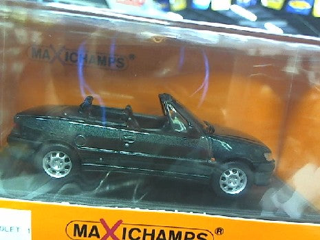 PEUGEOT 306 CABRIOLET 1998 GREEN METALIC