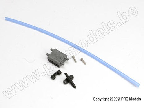 Watercooling kit, XL-10M ESC (heat sink (1)/ water pickup (1)/ b