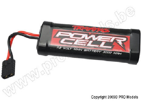 Battery, Power Cell, 3000 mAh (NiMH, 6-C flat, 7.2V)