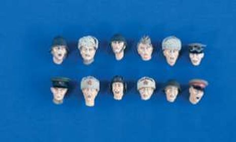 TETES RUSSES WW2         1/35