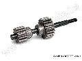 Input shaft/ drive gear assembly (18/ 13-tooth top gear)