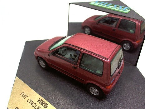 FIAT CINQUECENTO SOLEI 1996 BLEU METAL