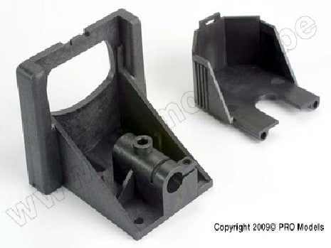 Motor mounting bracket/ gear cover (1) (improved design: older m