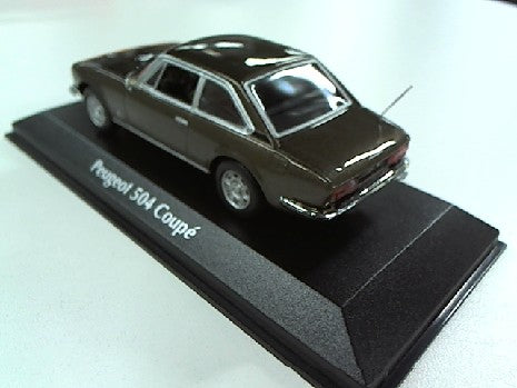 PEUGEOT 504 COUPE BRUN 1/43