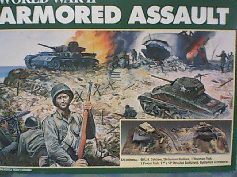 WORLD WAR II  ARMORED ASSAULT  1/72