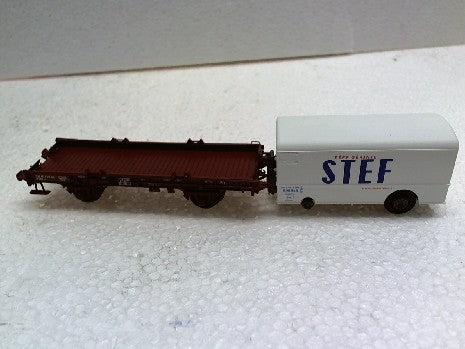 WAGON UFR MONO PORTEUR EP IV REMORQUE FRIGO STEF
