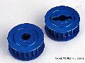 Pulleys, 20-groove (middle) (2)/flanges (2)/ axle pins (2)
