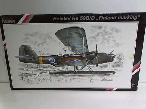 Heinkel HE 59B Maquette 1/72 - Spécial Hobby