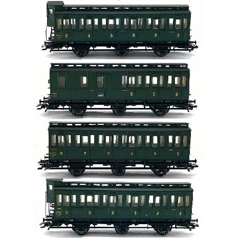 Coffret Voitures Compartiments SNCF Ep III HO MÄRKLIN 42042 - Trains