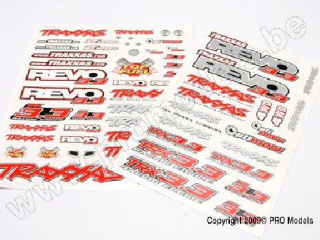 Decal set, Revo 3.3 (Revo logos and graphics decal sheet)