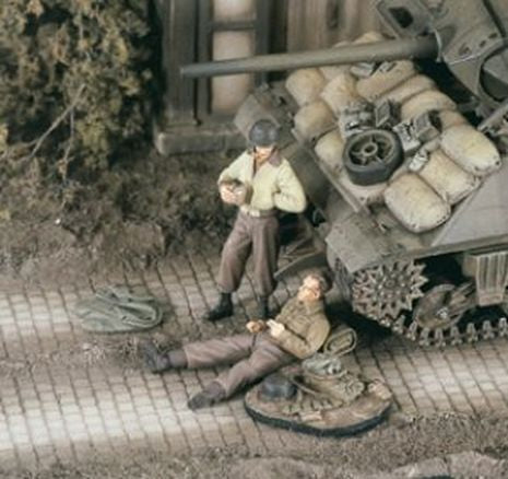 US TANKERS AU REPOS X 2  1/48