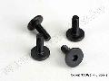Flathead engine mount screws 3x10, hex head, machine