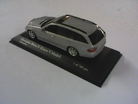 MERCEDES E-CLASS T-MODELL S211 SILVER 1/43