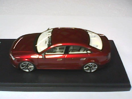 AUDI A3 CONCEPT ROUGE METALLIC 1/43