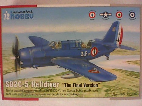 SB2C-5 HELLDIVER VERSION AERONAVALE FRANCAISE 1950 1/72