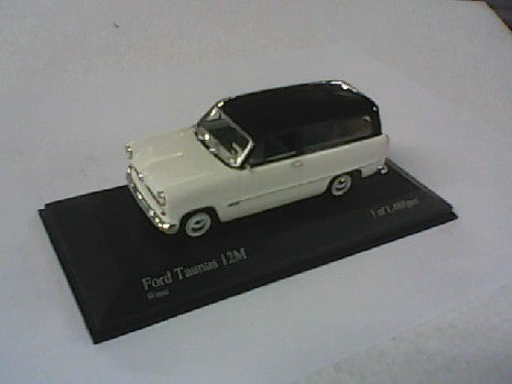 FORD TAUNUS 12M 1957 WHITE 1/43