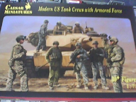 EQUIPAGE DE CHAR US ARMY MODERNE 1/72