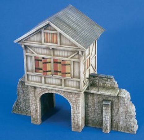 RUINE PORTE ET MURS VILLE1/48